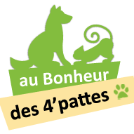 Logo Au Bonheur des 4 Pattes