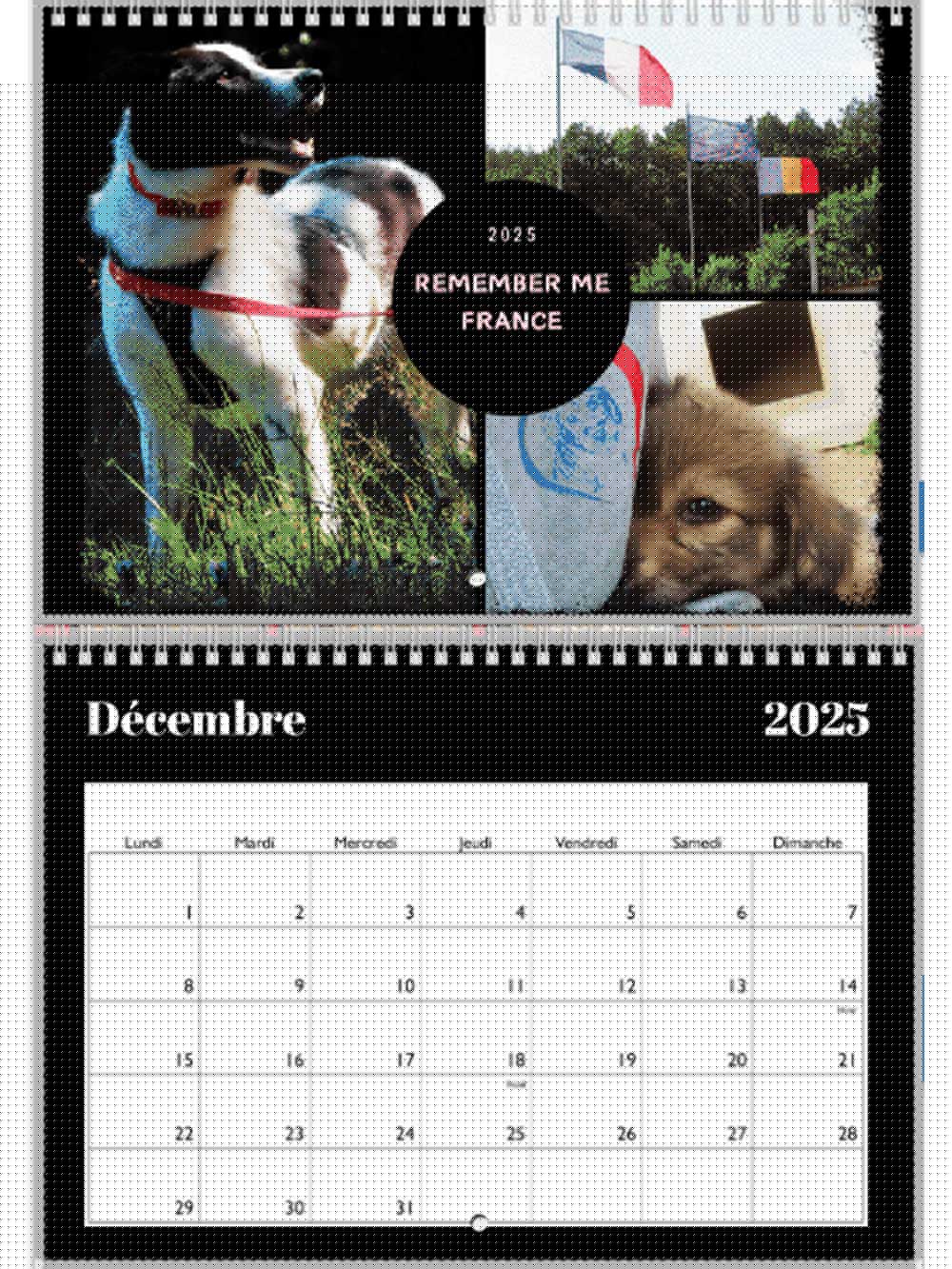 Calendrier 2025